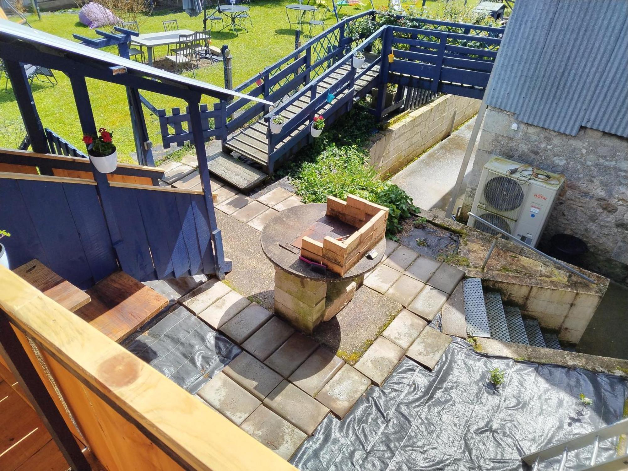 Appartement Gite Du Gardoir Boresse-et-Martron Exterior foto