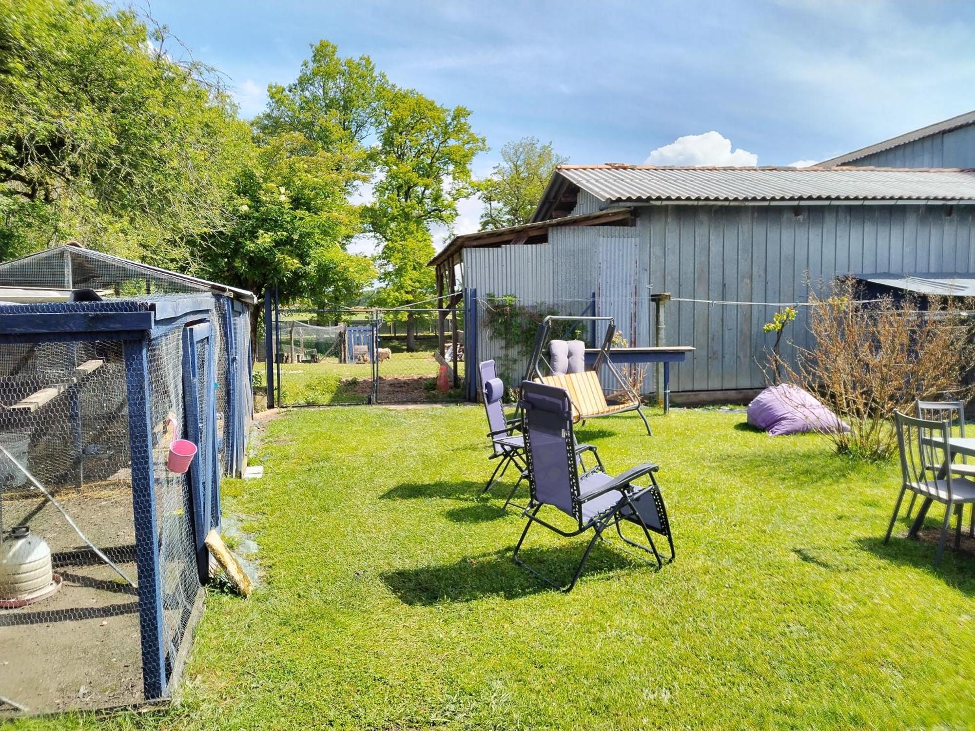 Appartement Gite Du Gardoir Boresse-et-Martron Exterior foto